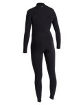 Epic 3/2mm Chest Zip Wetsuit in Black & Black