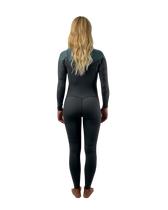 Epic 3/2mm Chest Zip Wetsuit in Tempered Steel, Shaded Island Sky & Shade