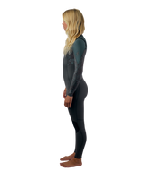 Epic 3/2mm Chest Zip Wetsuit in Tempered Steel, Shaded Island Sky & Shade
