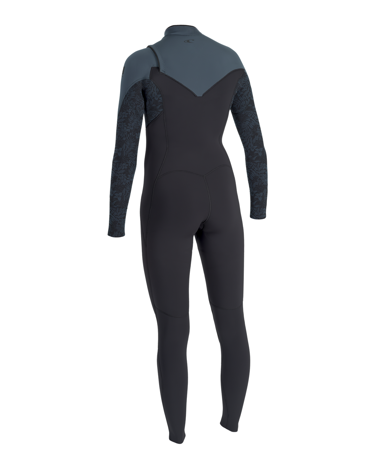 Womens Epic 5/4mm Chest Zip Wetsuit in Tempered Steel, Shaded Island & Shade