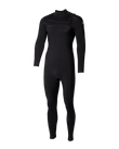 Boys Epic 5/4mm Chest Zip Wetsuit in Black, Black & Black