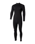 Boys Epic 5/4mm Chest Zip Wetsuit in Black, Black & Black