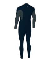 Boys Epic 5/4mm Chest Zip Wetsuit in Abyss, Shade & Abyss