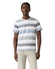 Original Housemark T-Shirt in Julian Stripe Bright