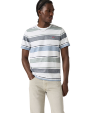 Original Housemark T-Shirt in Julian Stripe Bright