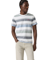 Original Housemark T-Shirt in Julian Stripe Bright