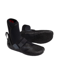 Psycho Tech 5mm+ Round Toe Wetsuit Boots in Black