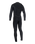 The O'Neill Mens Hyperfreak Fire 5/4mm+ Chest Zip Wetsuit in Black & Black