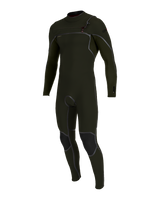 Hyperfreak Fire 5/4mm+ Chest Zip Wetsuit in Ranger & Ranger