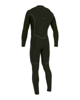 Hyperfreak Fire 5/4mm+ Chest Zip Wetsuit in Ranger & Ranger