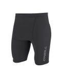 The O'Neill Mens HyperFreak Skins Surf Shorts in Tempered Steel