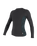 The O'Neill Womens HyperFreak Skins Long Sleeve Rash Vest in Tempered Steel & Blue