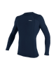 Basic Skins Long Sleeve Rash Vest in Navy