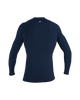 Basic Skins Long Sleeve Rash Vest in Navy