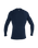 Basic Skins Long Sleeve Rash Vest in Navy