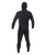 Hyperfreak Fire 5/4+ Hooded Chest Zip Wetsuit in Black & Black
