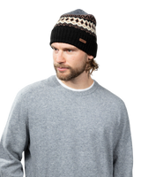 The Barts Mens Gregorys Beanie in Black