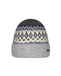 The Barts Mens Gregorys Beanie in Heather Grey