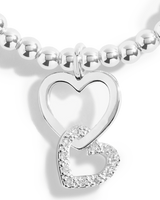 A Little Mother And Daughter Bracelet in Silver