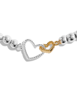 A Little By Your Side Bracelet in Silver & Gold