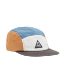 Fixie 5 Panel Cap in Spruce Yellow & Toffee