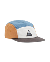 Fixie 5 Panel Cap in Spruce Yellow & Toffee