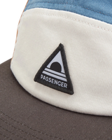 Fixie 5 Panel Cap in Spruce Yellow & Toffee