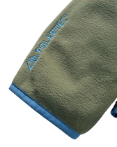 The Passenger Mens Switchback Micro Polartec Fleece Jacket in Khaki