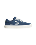 Naioca Shoes in Shadow Blue & Ivory