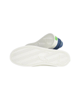 Naioca Shoes in Shadow Blue & Ivory