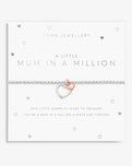 A Little Mum In A Million Bracelet in Silver