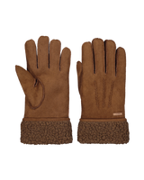 The Barts Womens Yokam Gloves in Dark Brown