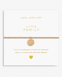 The Joma Jewellery A Little 'Family' Bracelet in Gold