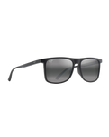The Maui Jim Makamae Polarised Sunglasses in Matte Black & Neutral Grey