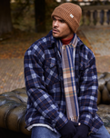 The Barts Mens Skaga Beanie in Brown