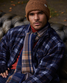 The Barts Mens Skaga Beanie in Brown