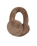 The Barts Womens Big Fur Earmuffs in Brown