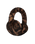 The Barts Womens Big Fur Earmuffs in Print Brown