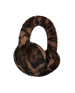 The Barts Womens Big Fur Earmuffs in Print Brown