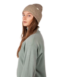 Kylar Beanie in Taupe
