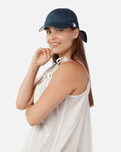 The Barts Womens Wupper Cap in Navy