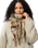 The Barts Womens Plaity Scarf in Brown