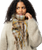 The Barts Womens Plaity Scarf in Brown