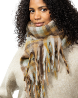 The Barts Womens Plaity Scarf in Brown