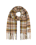 The Barts Womens Plaity Scarf in Brown