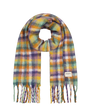 The Barts Womens Plaity Scarf in Green