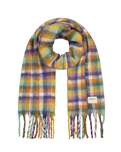 The Barts Womens Plaity Scarf in Green