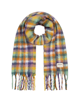 The Barts Womens Plaity Scarf in Green