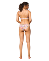 The Watercult Womens Pretty Boho Medium Bikini Bottoms in Pink Spring