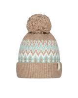 The Barts Womens Nakarah Beanie in Light Brown